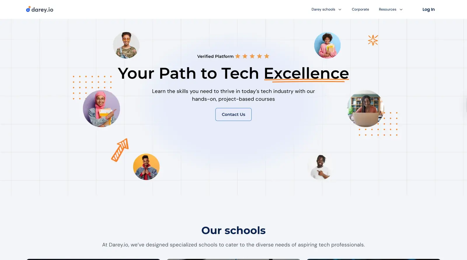Darey.io screenshot